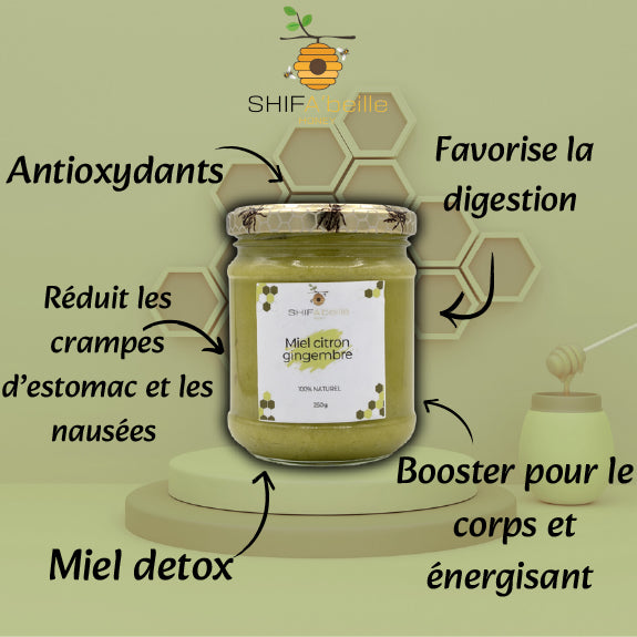 Miel Citron Gingembre