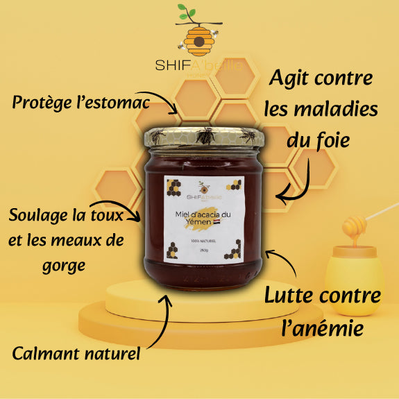 Miel d’Acacia (Soumour) du Yémen