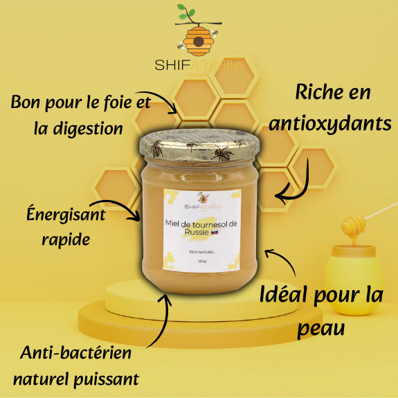 Miel de Tournesol de Russie