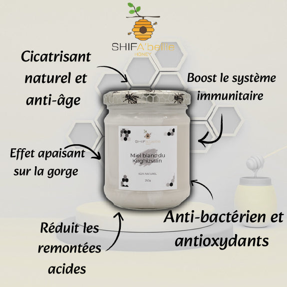 Miel Blanc du Kirghizistan