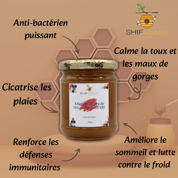 Miel de Thym de Nouvelle-Zélande