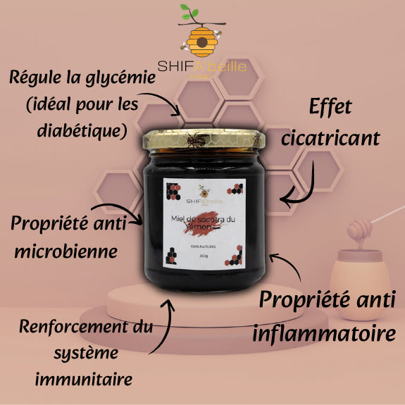 Miel de Socotra du Yémen