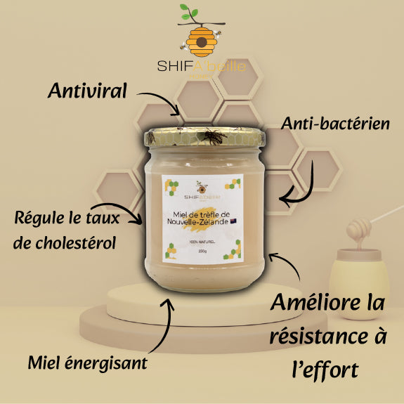 Miel de Trèfle de Nouvelle-Zélande